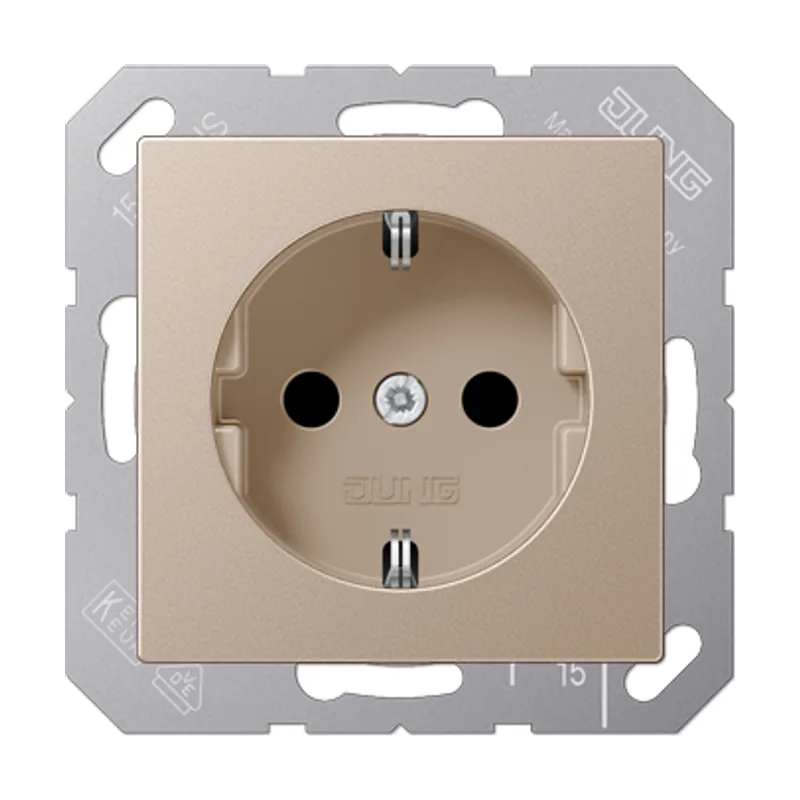 Jung A 1520 CH caja de tomacorriente Tipo F