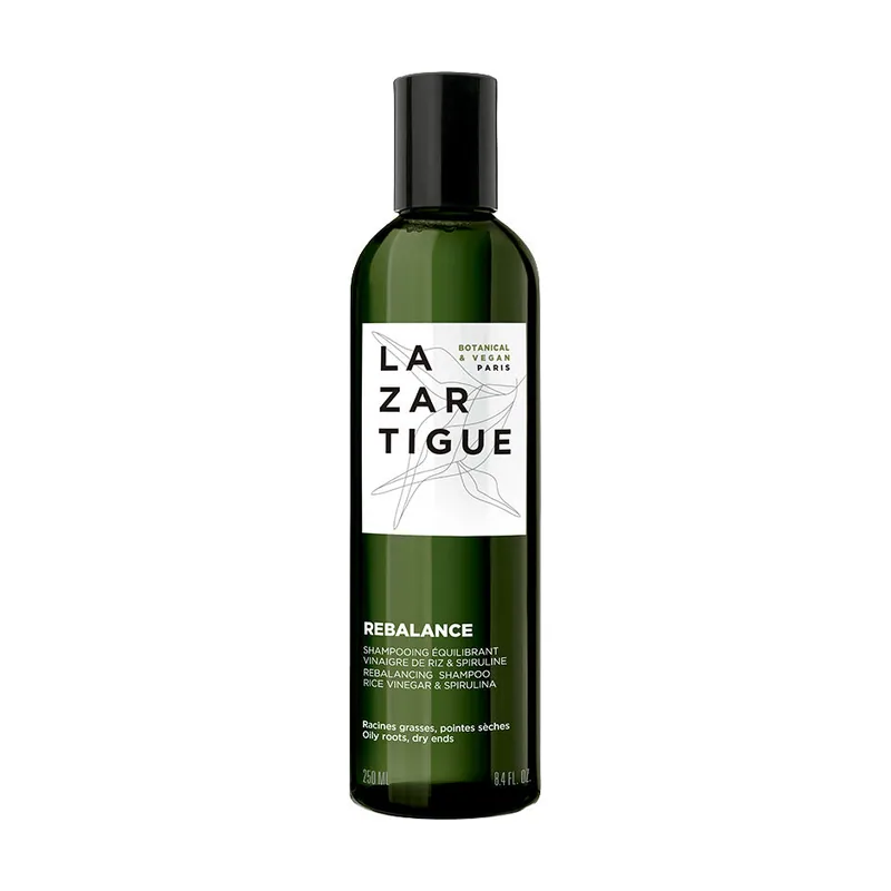 Lazartigue REBALANCE champú equilibrante con vinagre de arroz y espirulina 250 ml