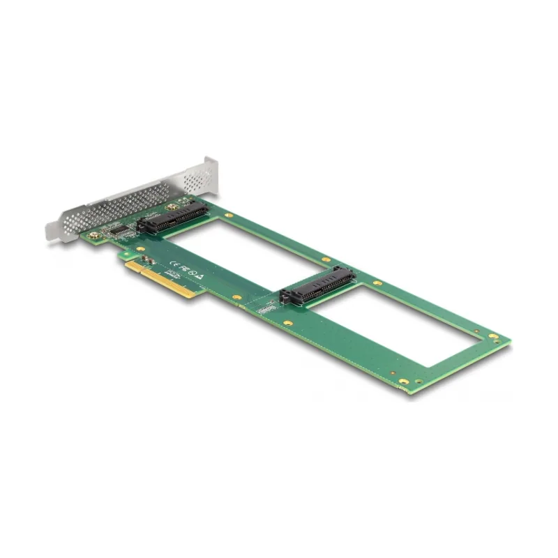 Tarjeta PCI Express 4.0 x8 a 2 x interno U.2