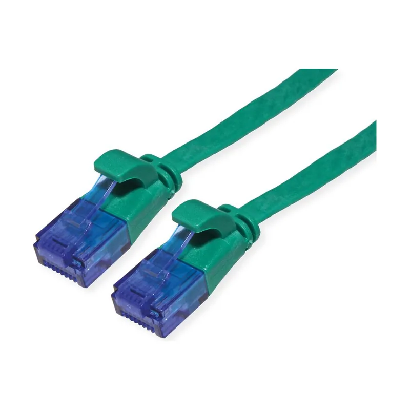 Value 21.99.2041 cable de red Verde 1 m Cat6a U/UTP UTP