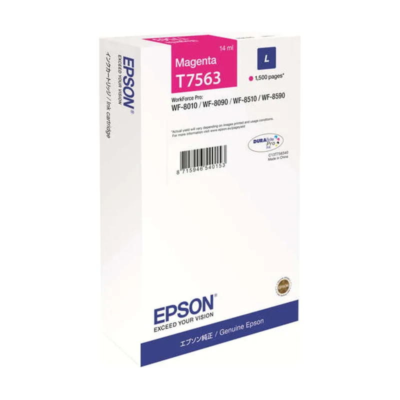 Epson t7563 magenta cartucho de tinta
