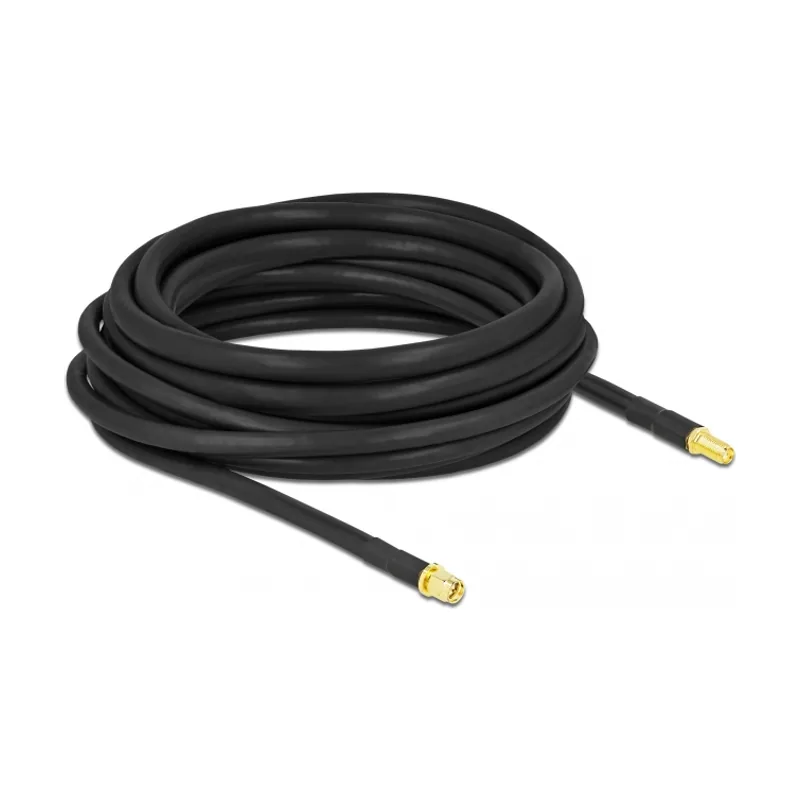 Delock Cable de antena de macho SMA a hembra SMA LMR/CFD300 7,5 m