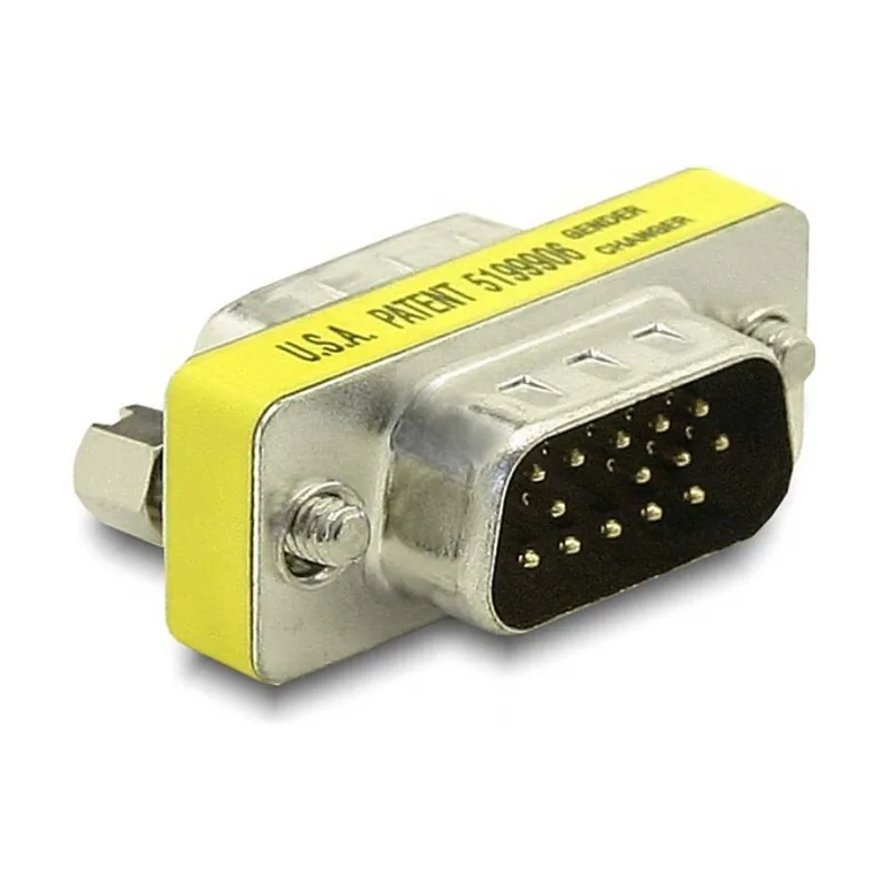 Delock 65010 cambiador de género para cable VGA