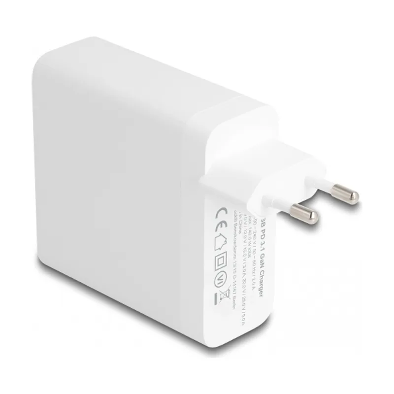 USB GaN Cargador 1 x USB Type-C PD 3.1 con 140 W