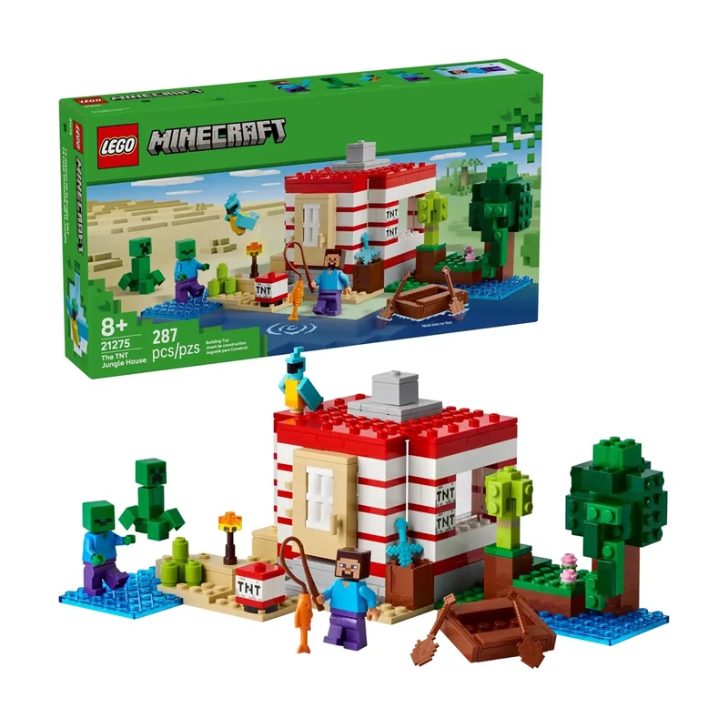 Lego Minecraft La Casa-Dinamita de la Selva 21275