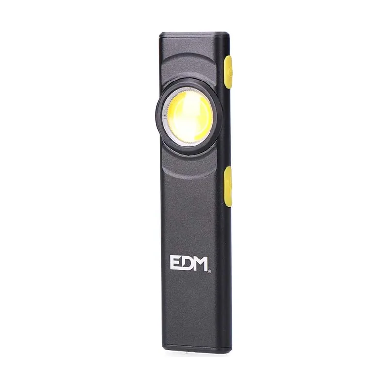 EDM Linterna LED "Ultra Slim" con 8 modos diferentes y hasta 6 horas de autonomía 4CCT 500lm IP44