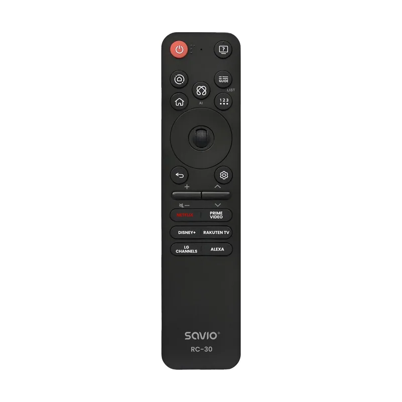 Savio Mando a distancia universal para TV con reconocimiento de voz y control del cursor