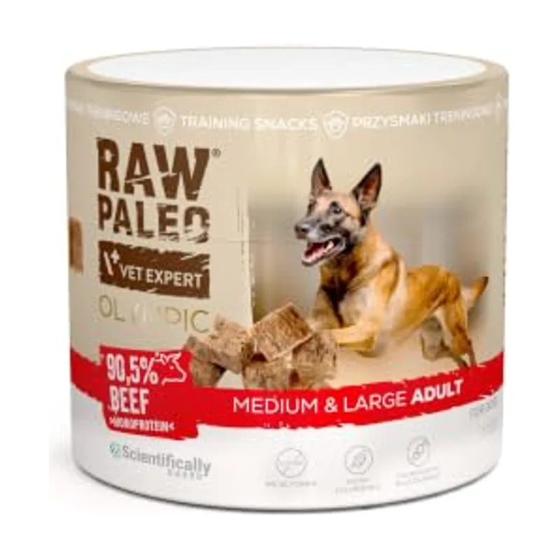 Vetexpert RAW PALEO Olympic Beef Medium Large 90 g