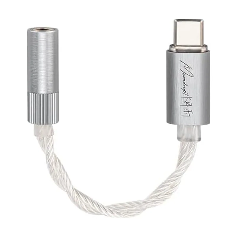 Moondrop Echo-A Tarjeta de Sonido Portátil DAC/AMP 32 bits/384 kHz con Micro 3,5 mm