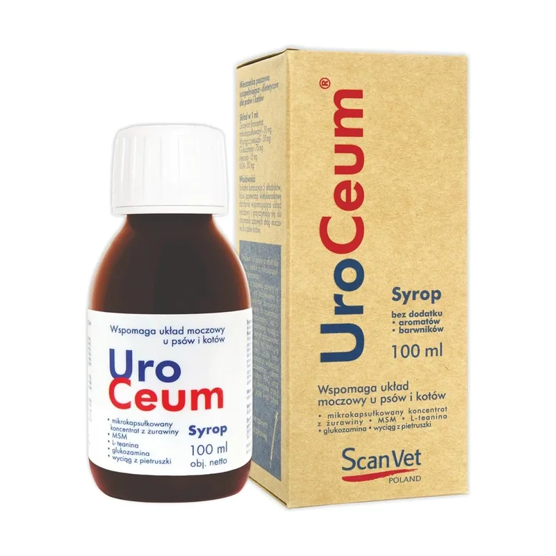 Scanvet uroceum 100 ml płyn butelka