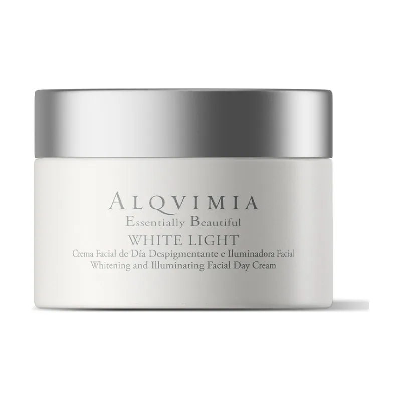 Alqvimia ESSENTIALLY BEAUTIFUL WHITE LIGHT crema facial de día despigmentante e iluminadora 50 ml