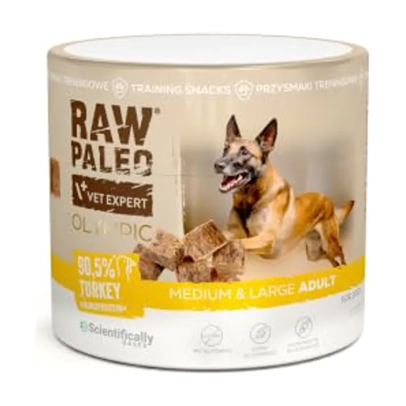 Vetexpert RAW PALEO Olympic Turkey Medium Large 90 g