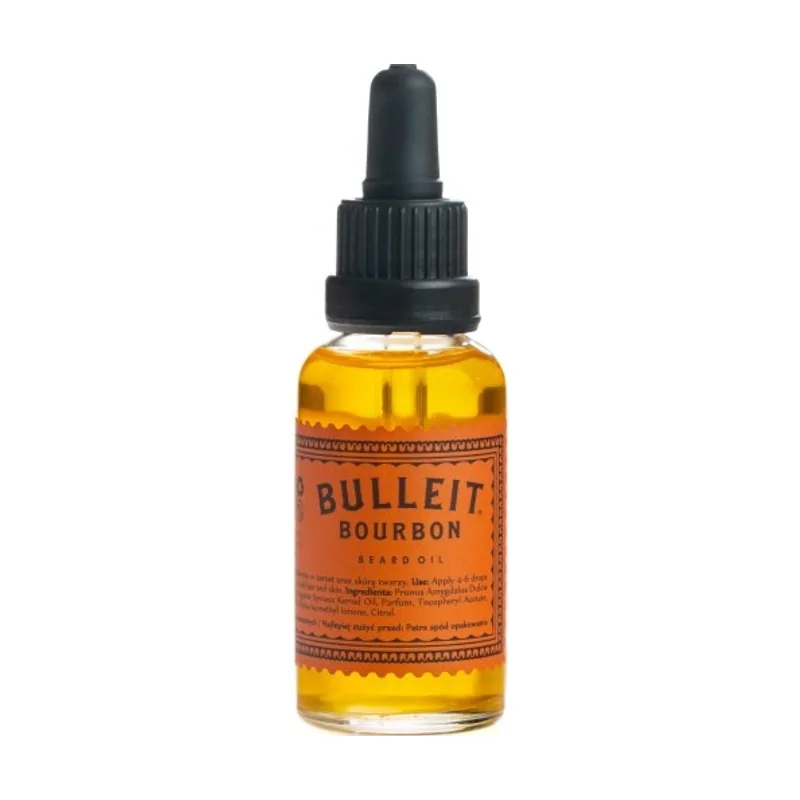 Pan Drwal Aceite de Barba Cuidado de la Barba de los Hombres Beard Oil Bourbon X 30 ml