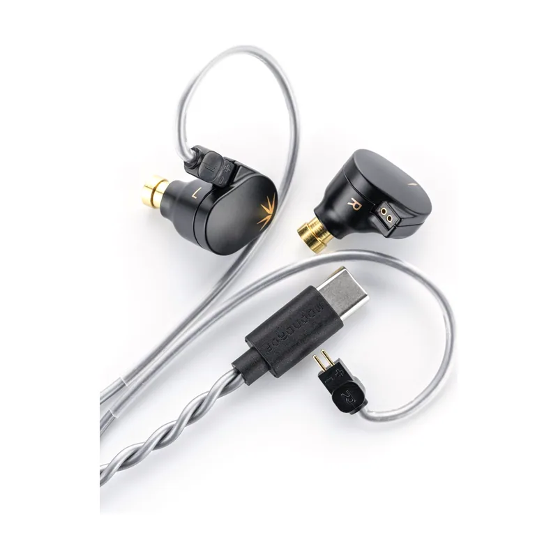 Moondrop chu ii dsp in-ear usb-c 18ω driver dinámico 10mm