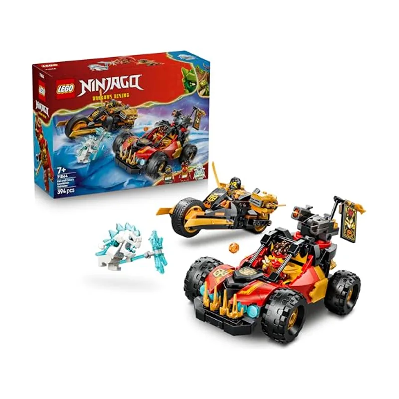Lego Ninjago Vehículos Combinables de Kai y Cole 71864