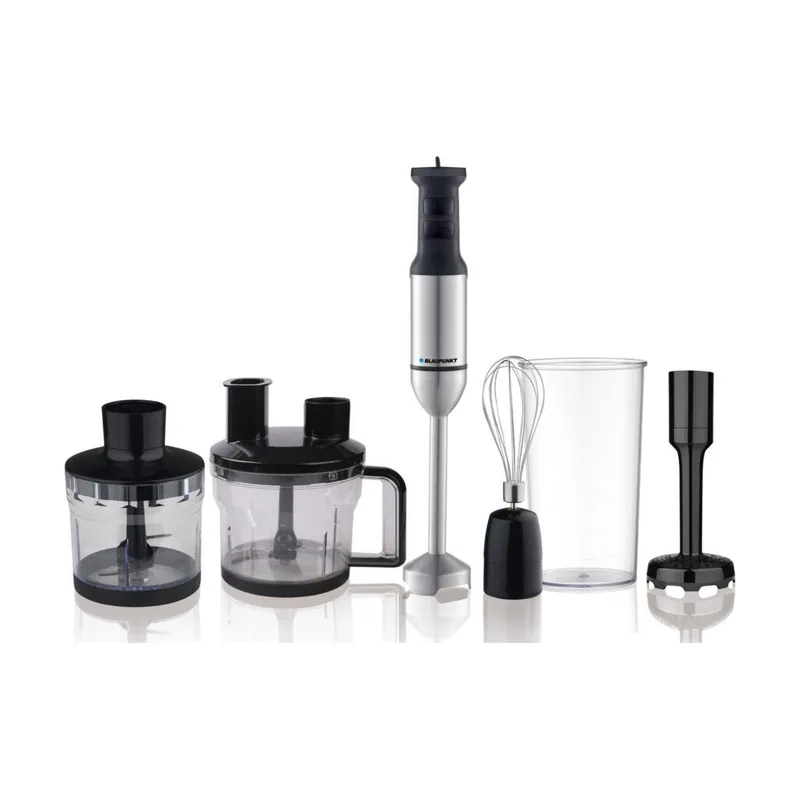 Blaupunkt Batidora de Vaso HBD812 Negro Plateado 1700 W