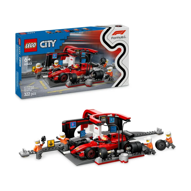 Lego City Parada en Boxes de F1