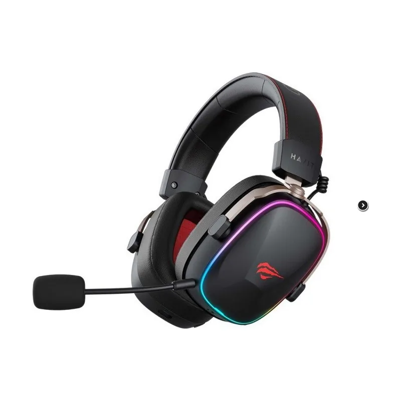 Havit 6939119065584 cuffia e auricolare Cuffie Con cavo e senza cavo A Padiglione Gaming Nero