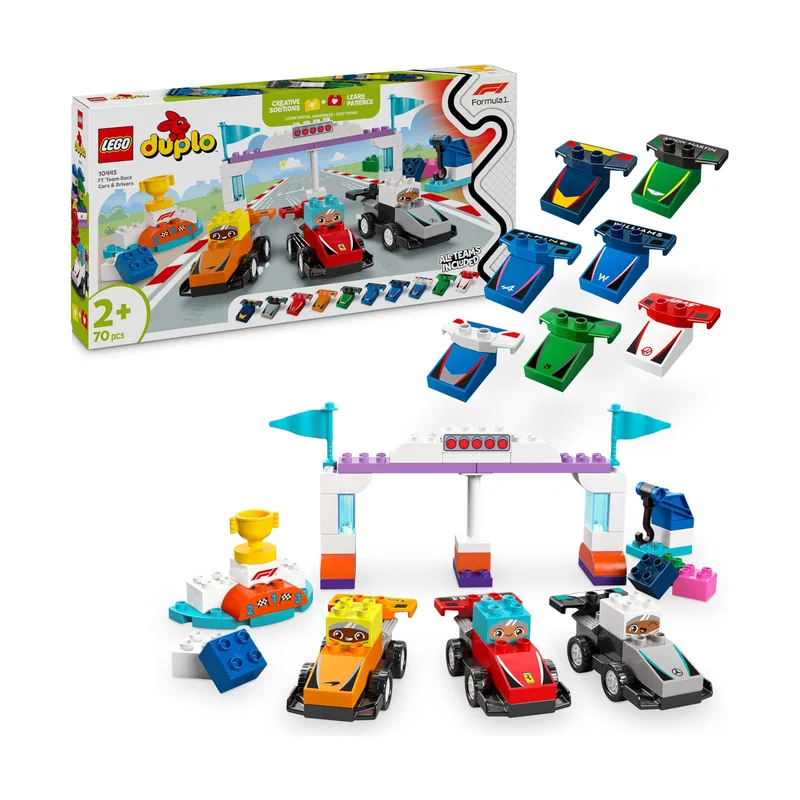 Duplo Coches de Carreras y Pilotos del Equipo de F1 10445