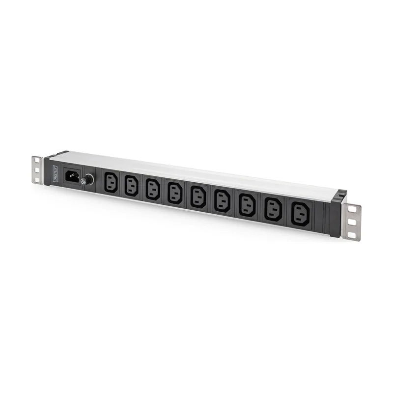 Digitus Regleta de enchufes con perfil de aluminio