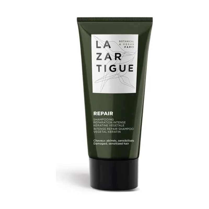 Lazartigue REPAIR champú reparador intenso con queratina vegetal 50 ml