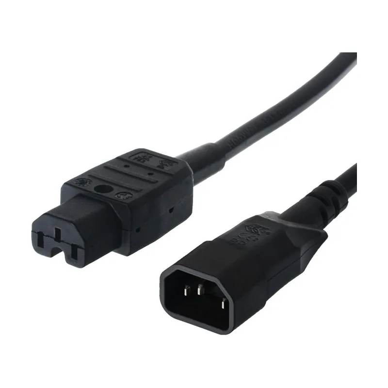 Bachmann Cable de conexión 230 V 10 A C14-C15 1 m
