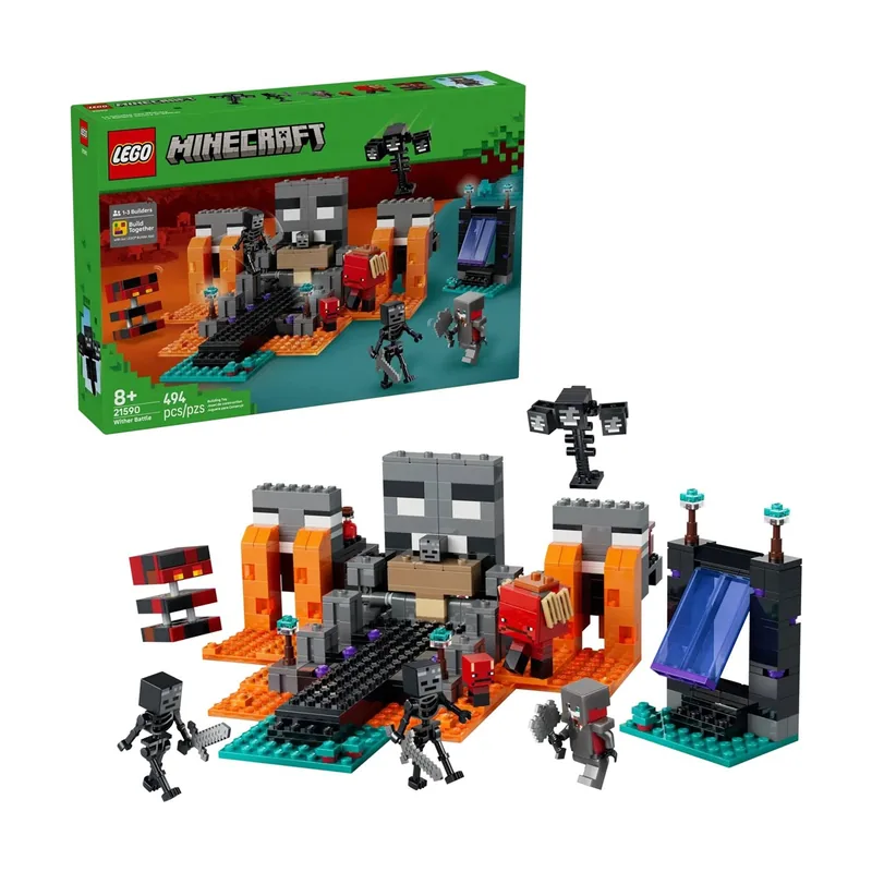 Lego Minecraft La Batalla contra el Wither 21590