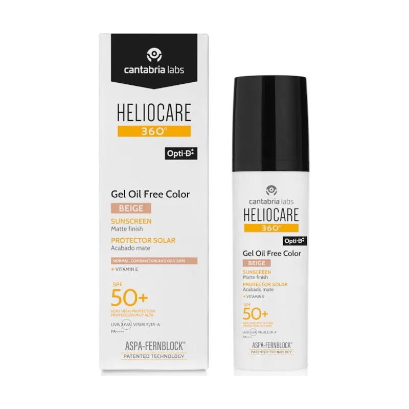 Heliocare 360º Gel Oil-Free SPF 50+ Beige 50ml