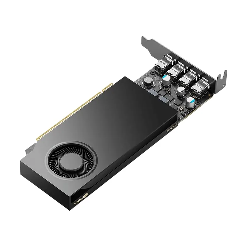 PNY Quadro nvidia RTX a400 power limited low profile gddr6 small box