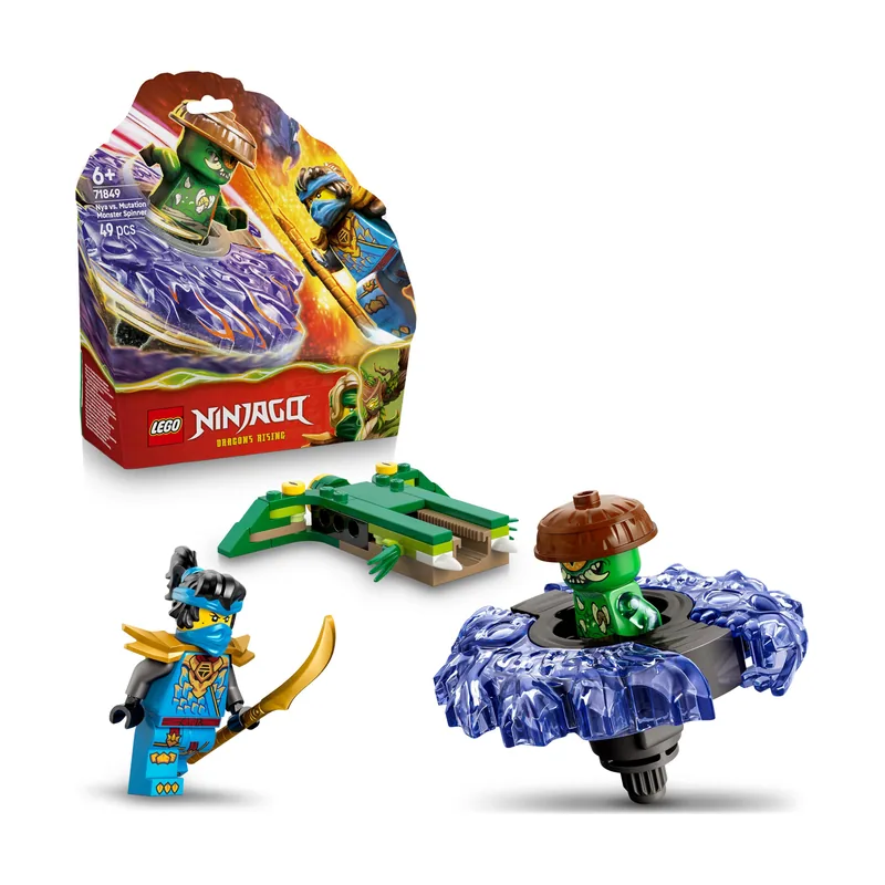 Lego Ninjago NYA vs. Spinner del Monstruo Mutante 71849