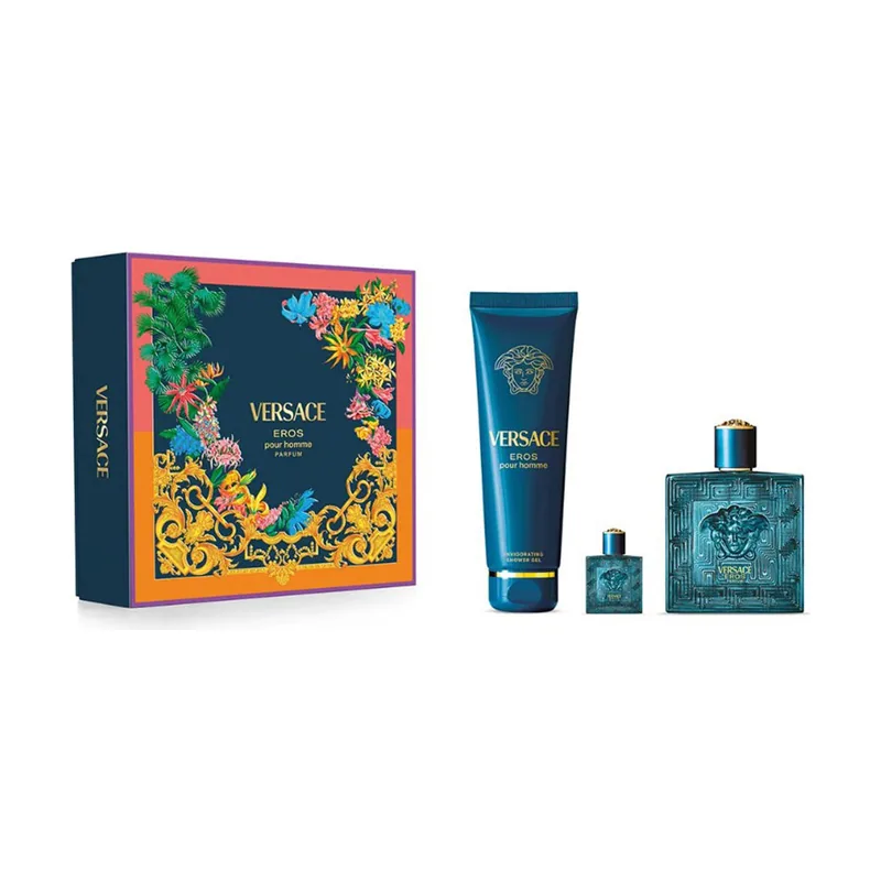 Versace Eros Parfum Estuche 3 pz