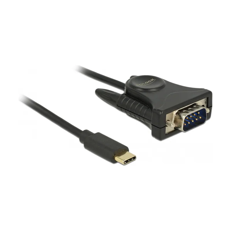 Delock 62964 cable paralelo Negro 1,8 m