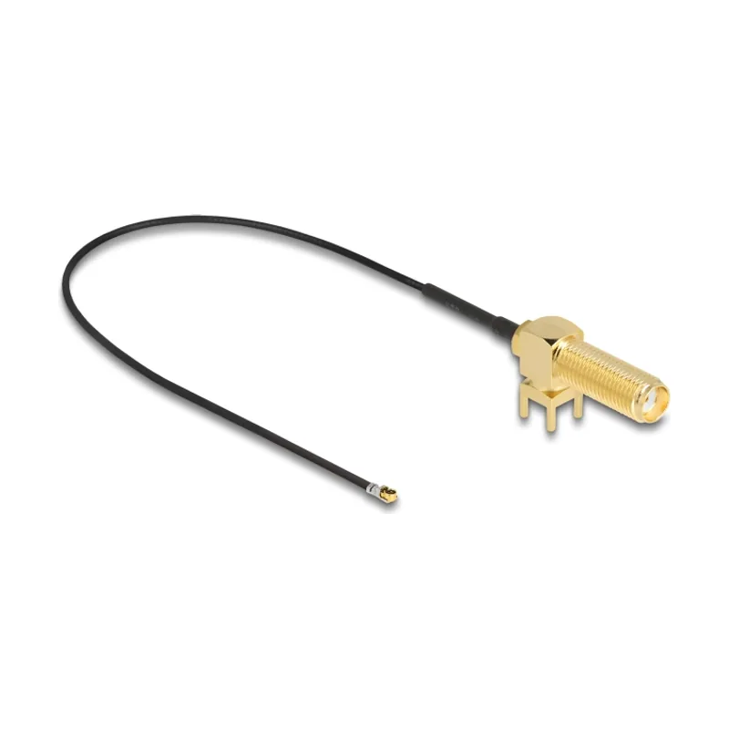 Delock Antena Cable SMA 90° PCB mampara hembra a I-PEX Inc.