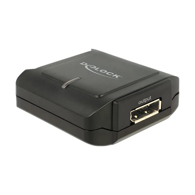 Delock 11464 cambiador de género para cable Displayport 20 pin