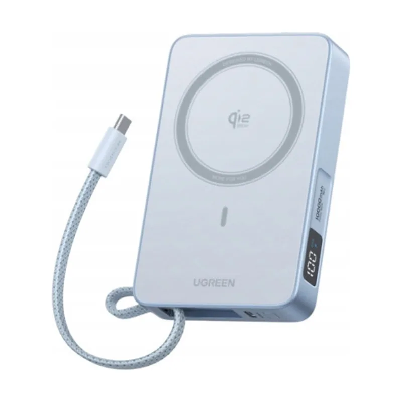 Ugreen Powerbank 10000mAh Pd 25W Wireless Magnetic