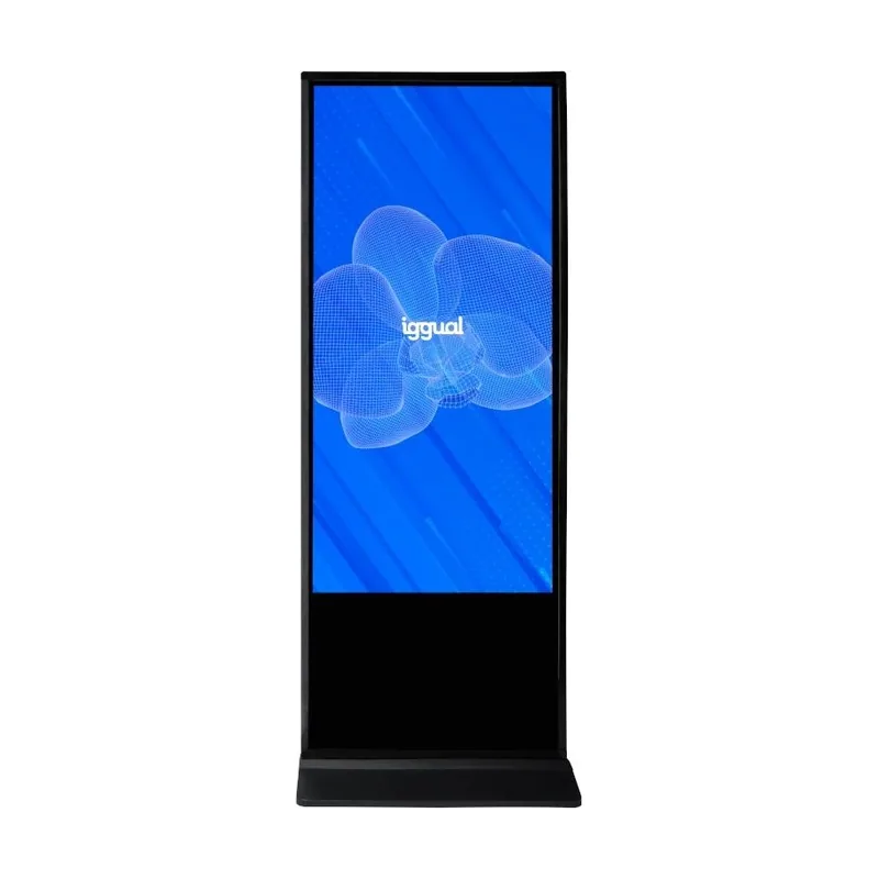 Tótem Digital Interactivo 4K UHD-Orchid 55" Pantalla Táctil IR 20 Ptos.