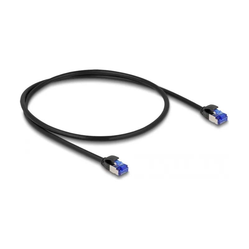 Delock Cable de red RJ45 Cat.6A S/FTP Slim 0,5 m