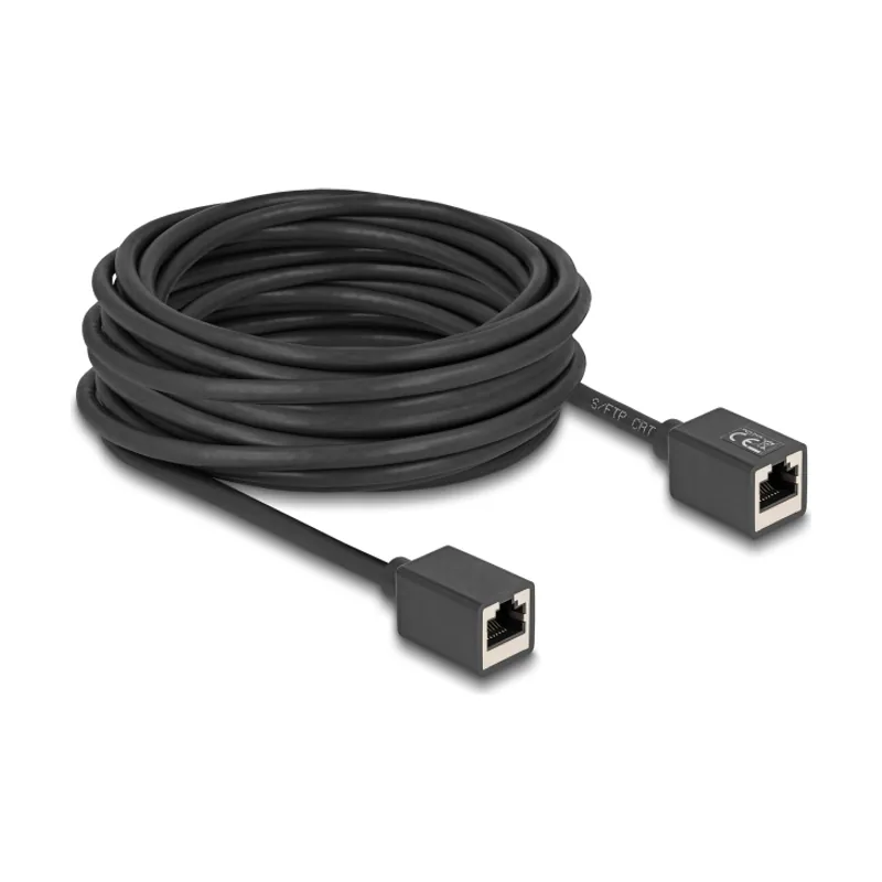90335 cable de red Negro 10 m Cat6a S/FTP S-STP