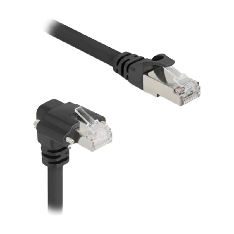 Delock 80924 cable de red Negro 5 m Cat6 SF/UTP S-FTP
