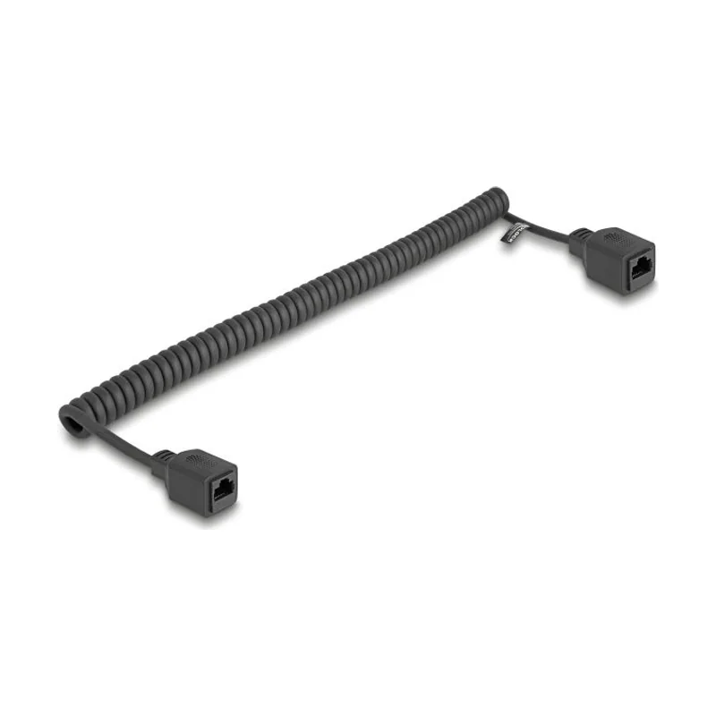 Delock 90669 cable de red Negro 1 m Cat5e U/UTP UTP