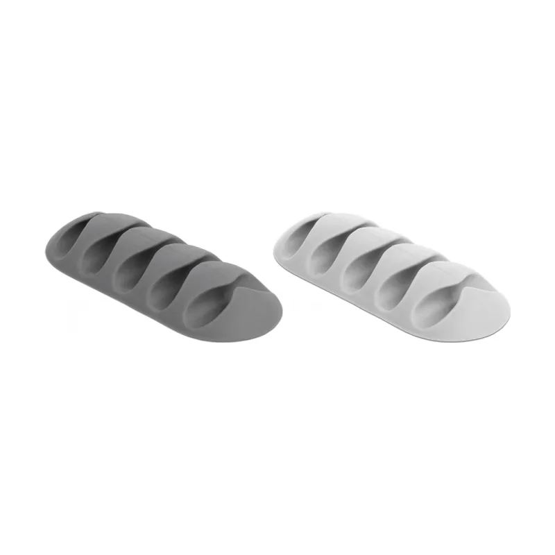 Delock 18298 organizador de cables Escritorio/pared Soporte para cables
