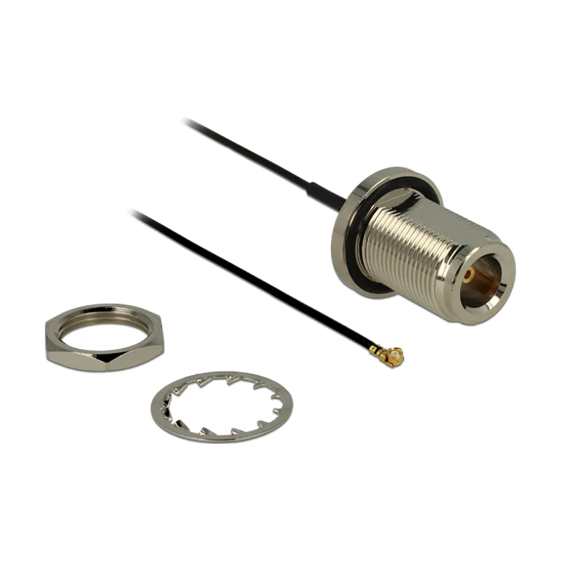 Delock 0.13m N/MHF U.FL cable coaxial RF 1.37 0,13 m MHF/U.FL