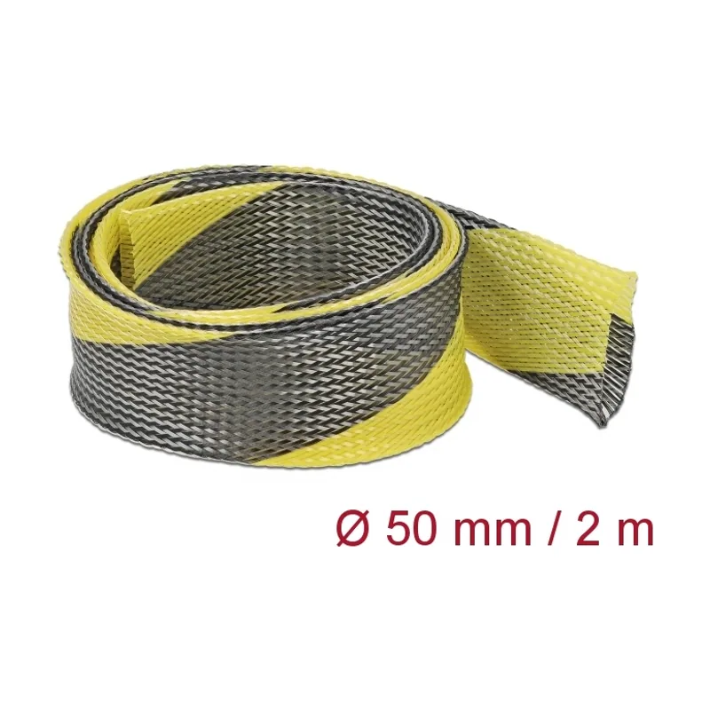 Delock Funda trenzada estirable 2 m x 50 mm