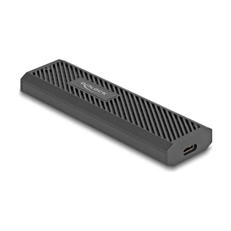 42031 caja para disco duro externo Caja externa para de estado sólido SSD Negro M.2