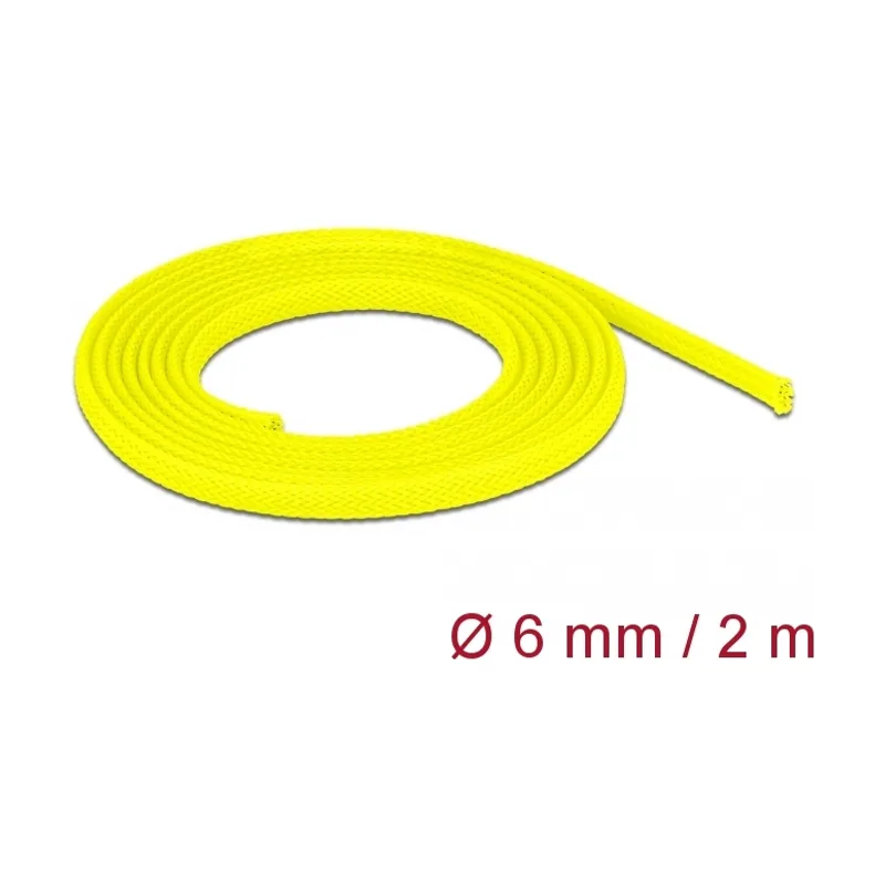 Delock Funda trenzada estirable 2 m x 6 mm
