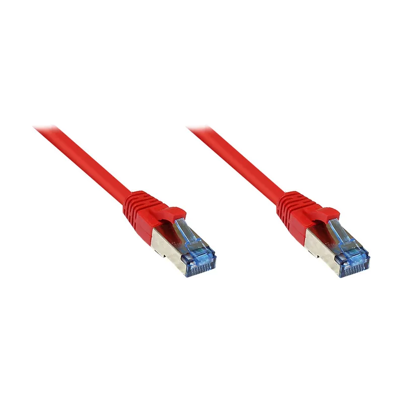 Good Connections Alcasa 8060-H075R cable de red Rojo 7,5 m Cat6a S/FTP S-STP