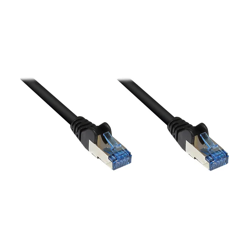 Good Connections Alcasa 8060-H100S cable de red Negro 10 m Cat6a S/FTP S-STP