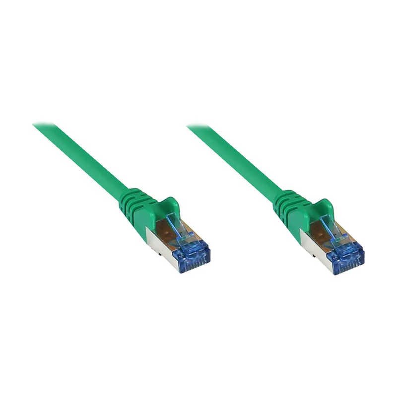 Good Connections Alcasa 8060-H003G cable de red Verde 0,25 m Cat6a S/FTP S-STP