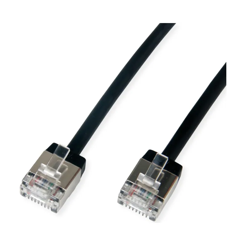 Roline 21.15.4564 cable de red Negro 1,5 m Cat6a U/FTP STP