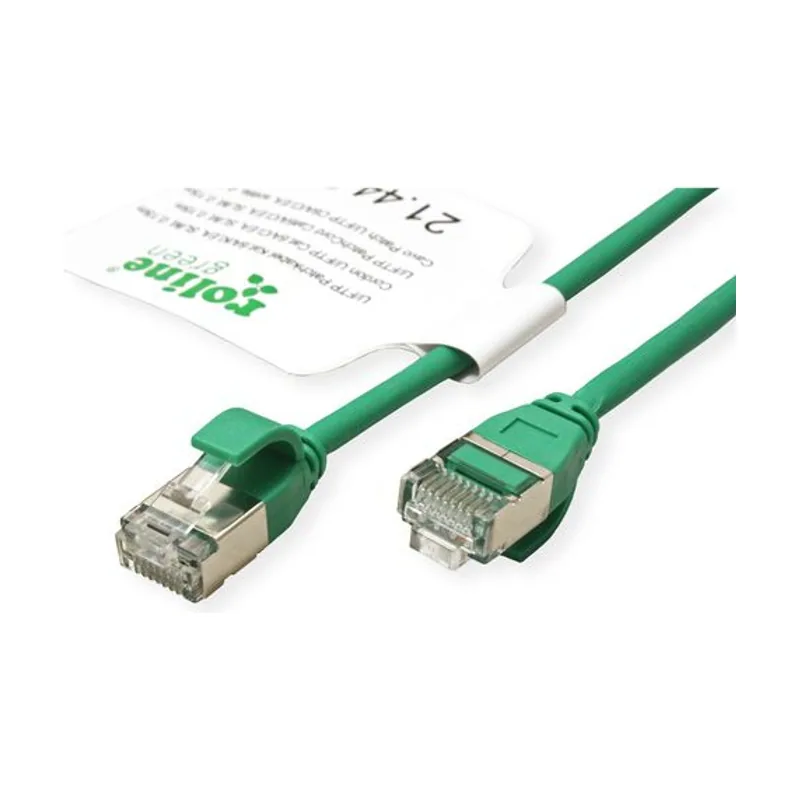 Roline GREEN 21.44.3334 cable de red Verde 1,5 m Cat6a U/FTP STP